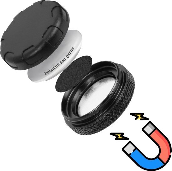 Magnetische AirTag fietshouder - Waterdichte IPX6 Airtag-houder - Verborgen en schokbestendig - Accessoires voor Apple Air Tag - Fietsen, motorfietsen, auto's