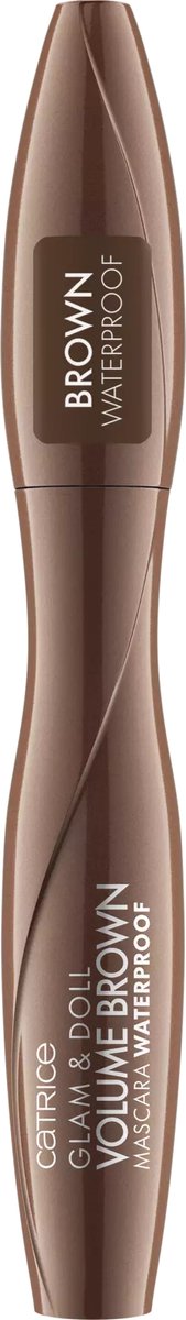 Catrice Mascara Glam & Doll Volume Brown Waterproof, 10 ml