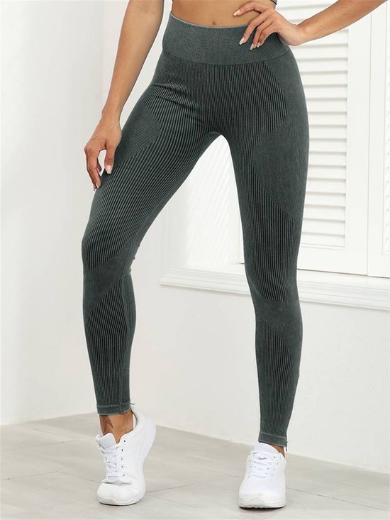 Vivva - Sportlegging Dames - Sportkleding Dames - Sportbroek Dames - Hardloopbroek Dames - Yoga Broek Dames - Zwart - Maat S - SPRINTLEGS van Vivva — afbeelding 4