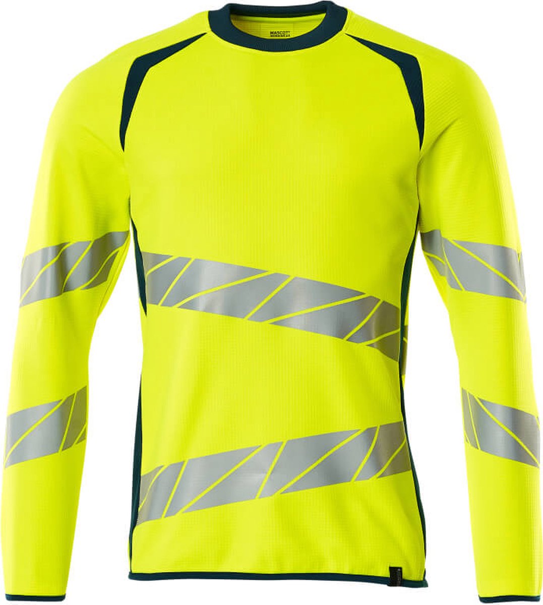 Mascot Accelerate Safe Sweatshirt 19084-781 - hi-vis geel/donkerpetrol - L