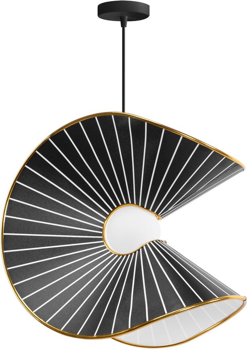 Toolight App1500-1Cp Hanglamp Zwart 40X40X40Cm