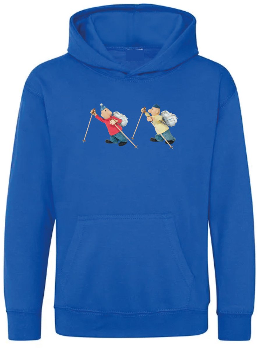 Hingly Hooded sweater Buurman & Buurman Kobalt Wandel Large