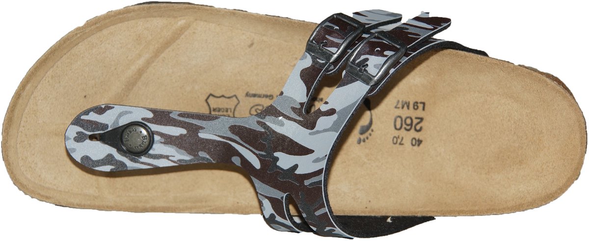 Birkenstock Milos Birki's Smal Kleur Camoflage Zwart