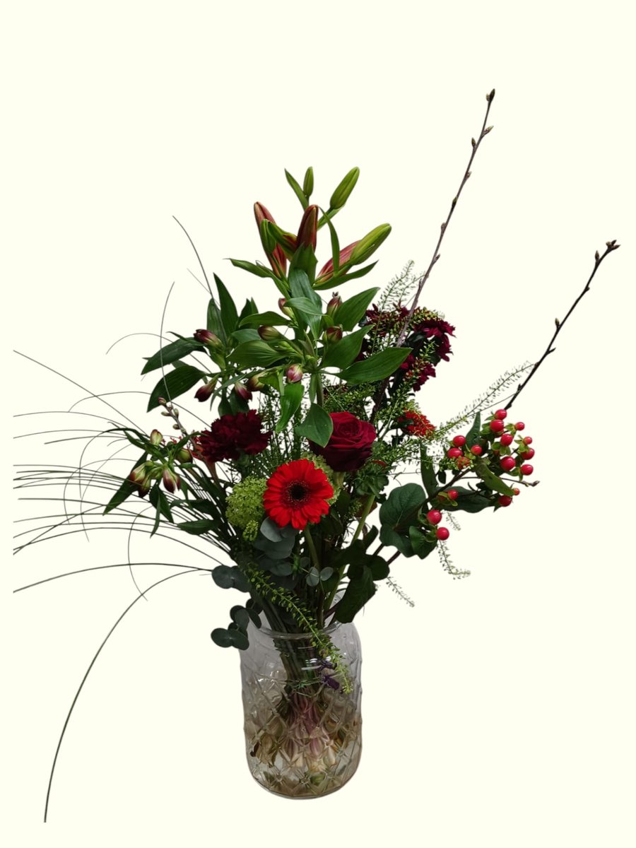 Bloomingworld Boeket Mix Plukbloemen L - Perfect Voor Valentijn - 18 Stelen