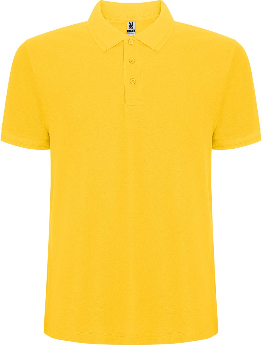 Roly - Pegaso Premium Polo - Yellow 03 maat L