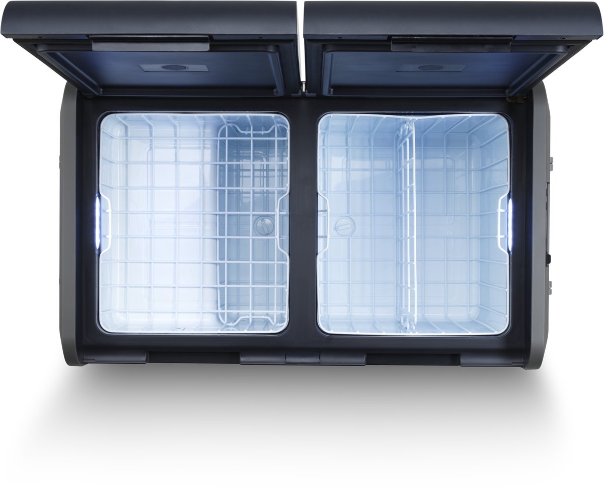 Dometic - CFX5 75DZ - Dual zone compressor koelbox - 75 liter - 12/24/230v - grijs - zwart – foto 3
