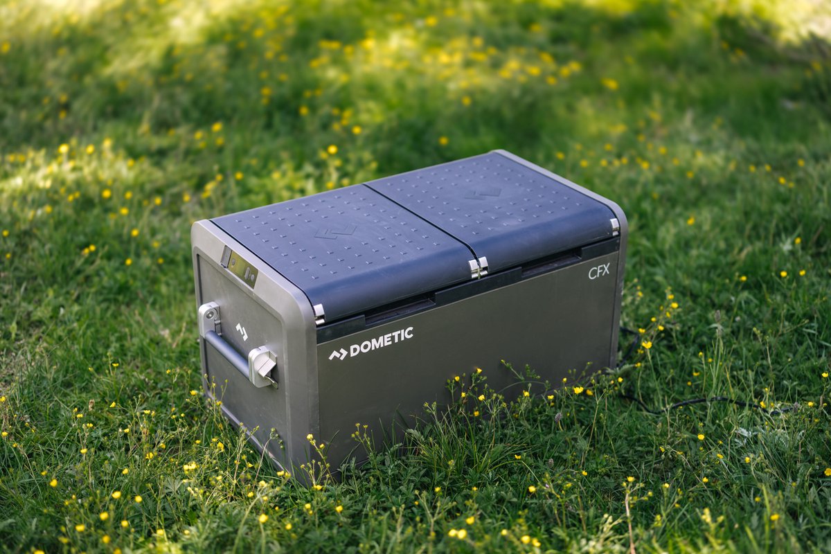 Dometic - CFX5 75DZ - Dual zone compressor koelbox - 75 liter - 12/24/230v - grijs - zwart – foto 4