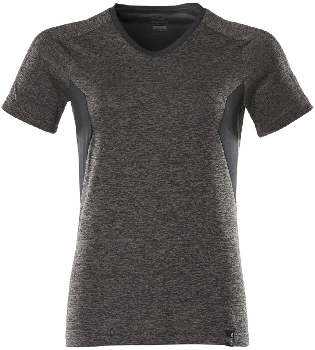 Mascot Accelerate T-shirt 18092-801 - donkerantraciet-gemêleerd/zwart - 3XL