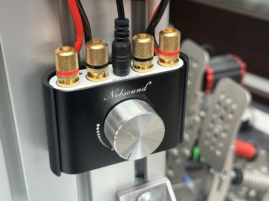 Houder Geschikt voor Nobsound NS-01G Mini Amplifier - Sim Racing - Flight Sim van Sim-Lab — afbeelding 2