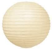 5 x Brandvertragende lampion crème wit 25 cm - brandwerend
