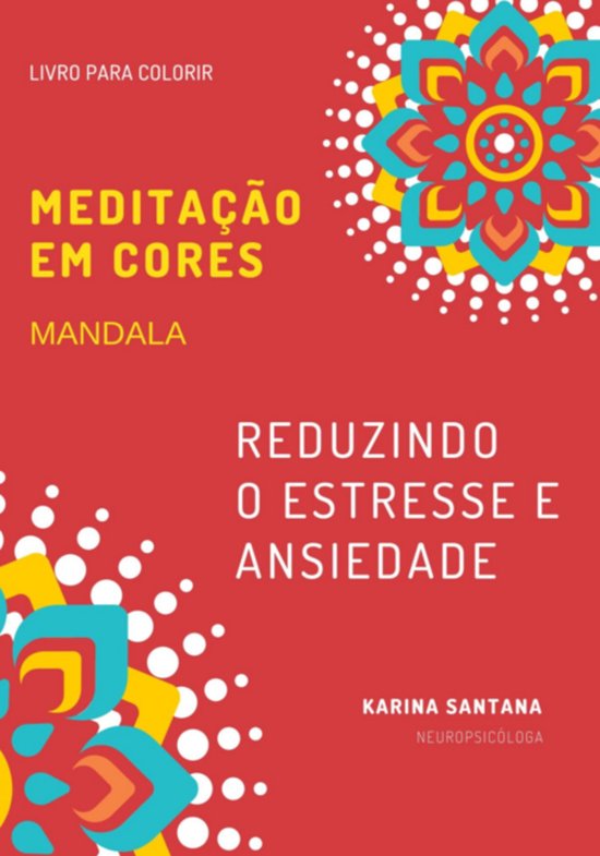 Meditação Em Cores - Mandala - cover