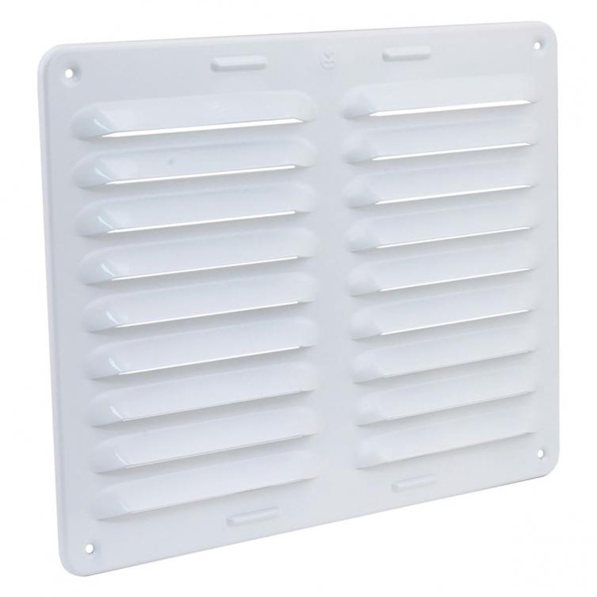 Starx schoepenrooster 2 rijen - 25 x 20 cm - wit