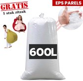 Zitzakvulling EPS Parels/korrels 600 Liter, Hoogwaardige kwaliteit, 30 tm 1200 Liter