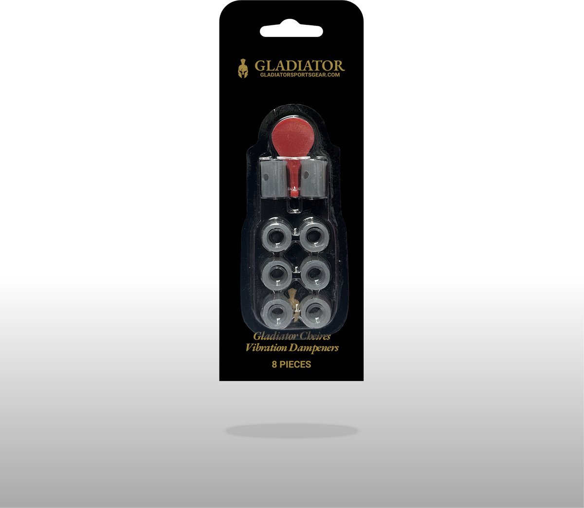Gladiator Cheires Vibration Dampeners - trillingsdempers Padel - Grijs (Shockout)