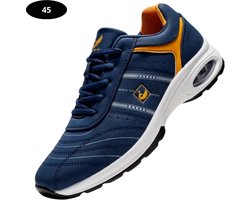 Nivard Golfschoenen Heren - Sneakers - Golfkleding - Golfschoenen Antislip - Waterdicht - Golfen - Marineblauw 45