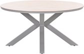 Edison tafel rond - 148 cm - taupe - light teak Vironwood