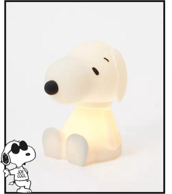 Mr Maria - Snoopy First Light - 22cm - dimbaar - oplaadbaar van Mr Maria — afbeelding 2