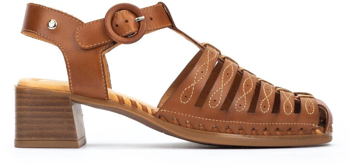 Pikolinos Romana - dames sandaal - Bruin - maat 40 (EU) 7 (UK)