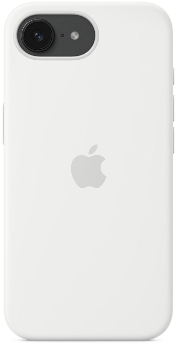 Apple - Siliconenhoesje - iPhone 16e - Wit