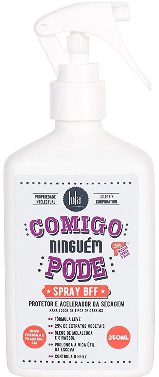 Haar Protector Lola Cosmetics Bff Comigo Ninguém Pode 250 ml Spray