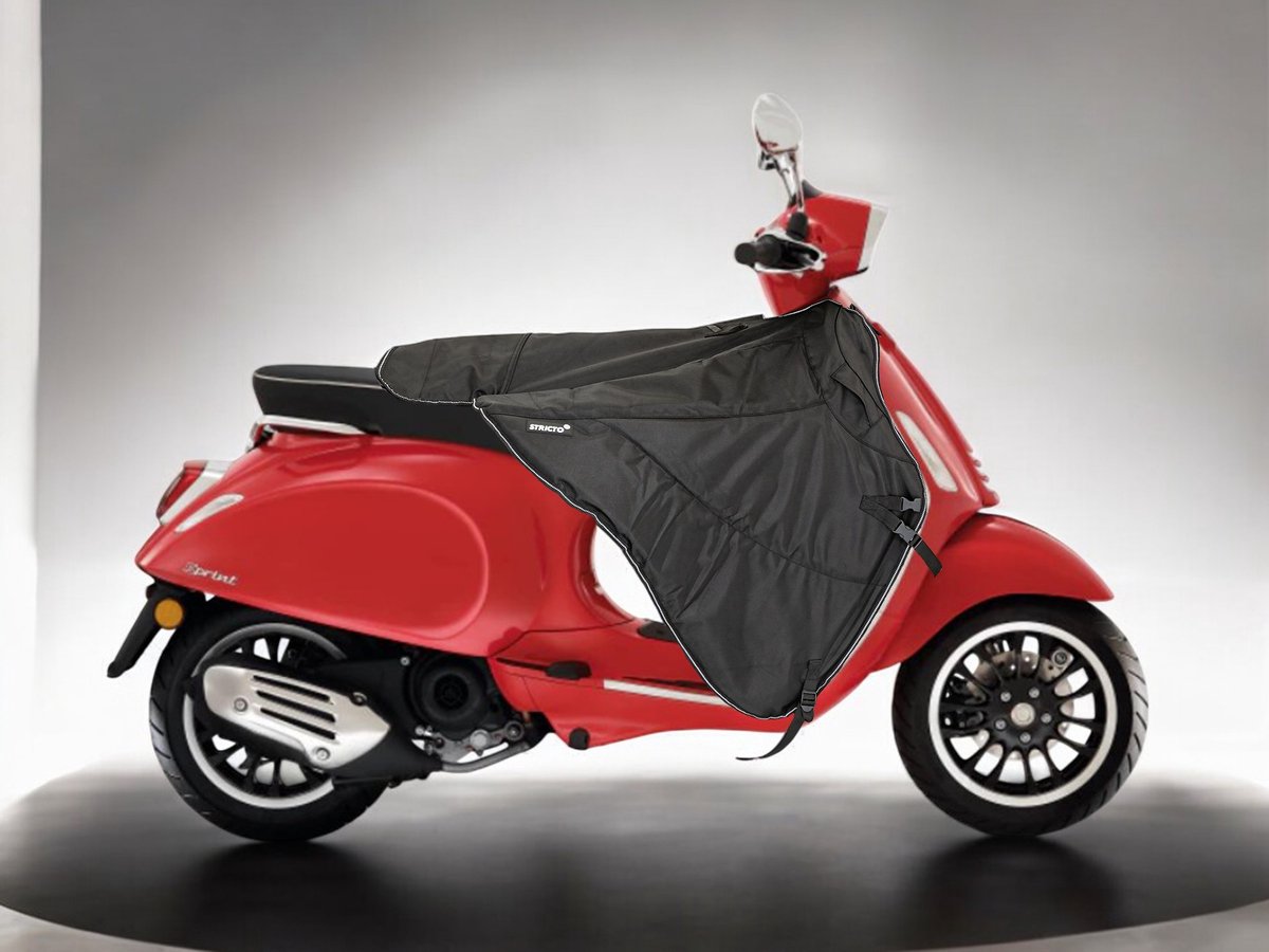Beenkleed Stricto Premium Zwart | Piaggio / Vespa / China Scooter – foto 5