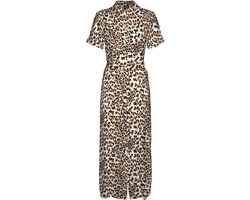 VERO MODA - VMEASY JOY S/S LONG SHIRT DRESS WVN GA - Dames - Maxi jurken
