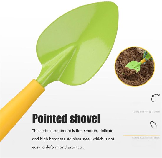 Kids Garden Hand Tool Kit - Kids Gardening Tool Set - 9-delige set van AUTOWNINTEX — afbeelding 4