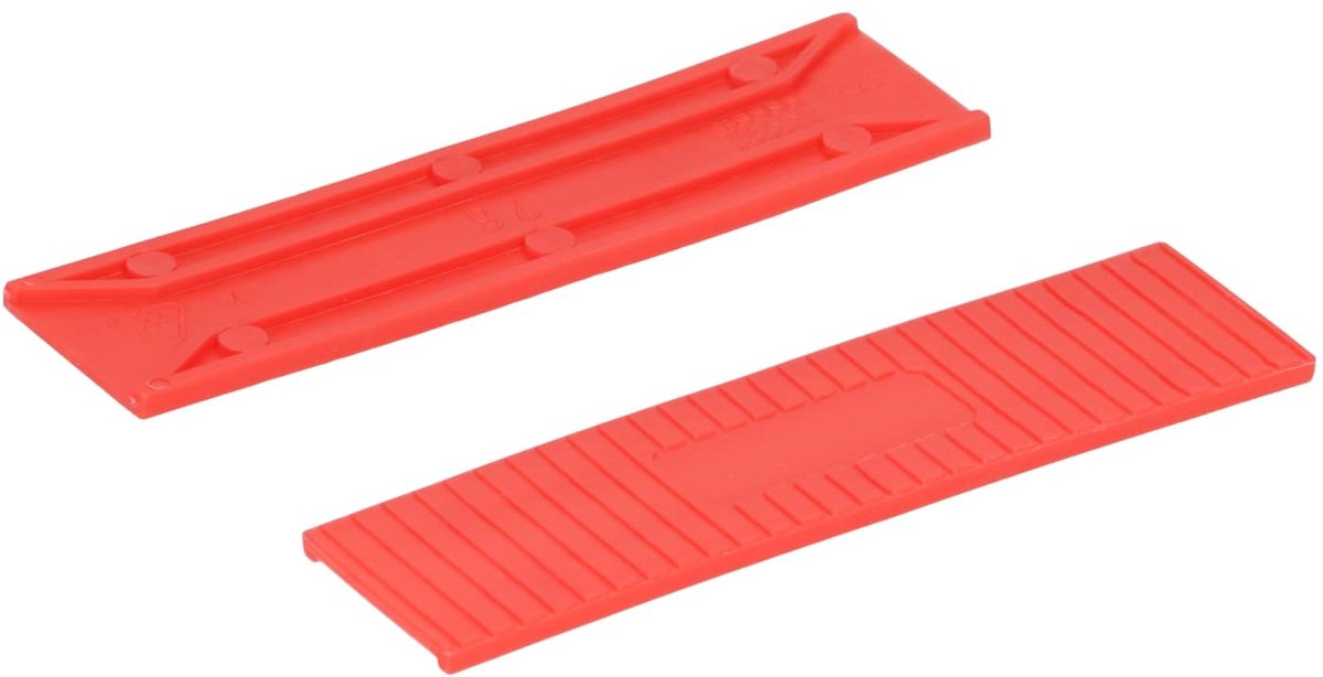 Wovar Glasblokjes 26 mm breed | 3 mm dik Rood | Per 100 stuks