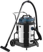 Bol.com HBM Bouwstofzuiger Nat/Droog 2x1200W 60L (Dubbele Motor) HEPA-Filter aanbieding