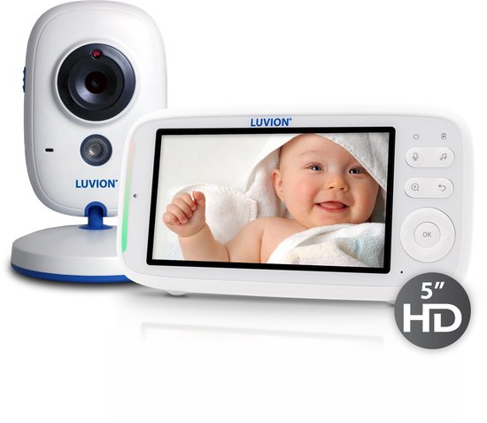 LUVION® Platinum Ultra – Babyfoon met Camera – Uitbreidbaar tot 4 Baby Camera’s