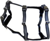 Harnais pour chien Cavlicious® Sport - harnais en Y - harnais pour chien - harnais anti-traction - harnais anti-fuite - avec poignée - bleu - XXL
