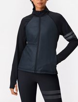 Stronger - Thermo Jacket - Sportjas - Dames - Zwart - Maat XS
