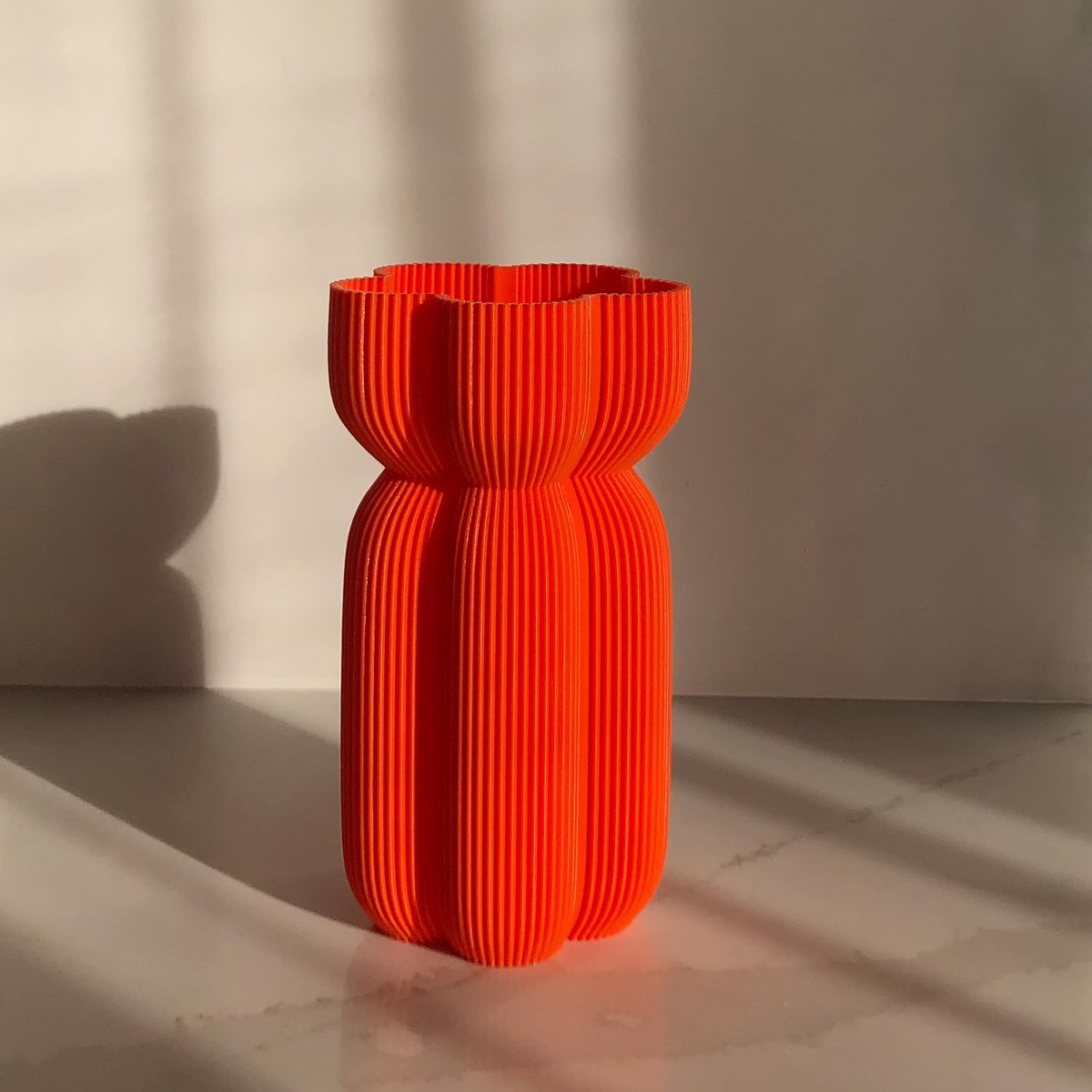 Caribe Vaas – Stijlvolle Designvaas – 3D Geprint – Tijdloze Elegantie