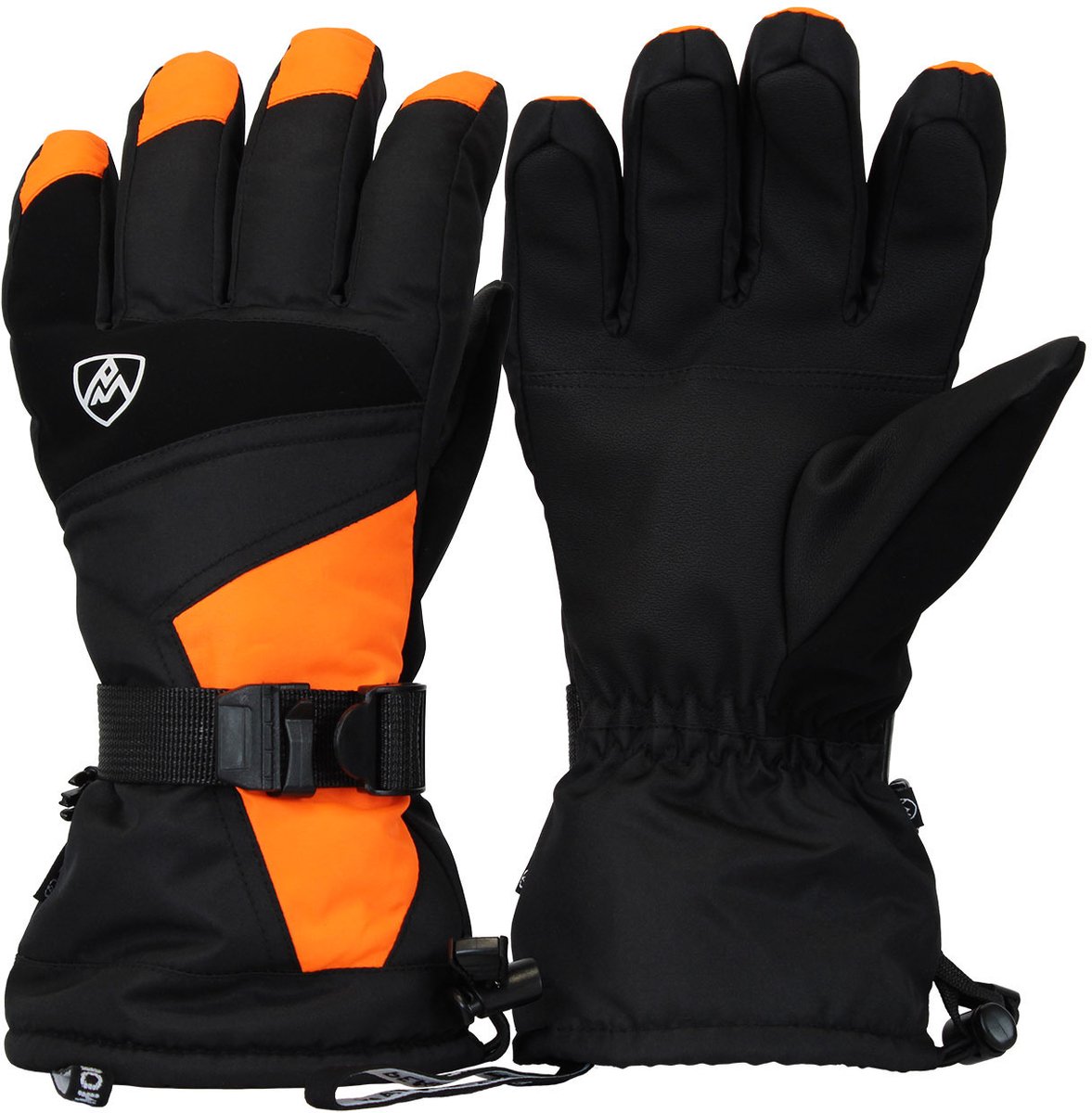 Skihandschoenen Peak Mountain Acc-Mister Oranje
