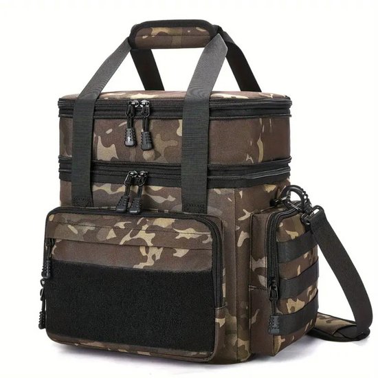 Bovista Koeltas - Koelbox - Koelelementen - Coolbox - Auto - Lunchtas - Strand - Camouflage