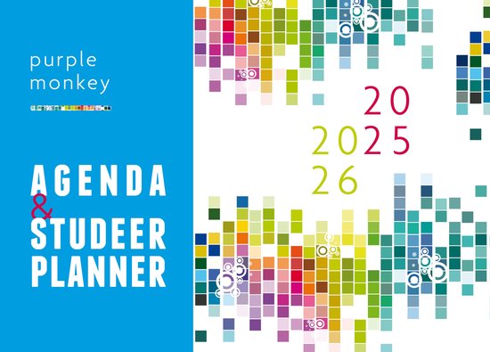 Purple Monkey planagenda 2025-2026 - A4 editie