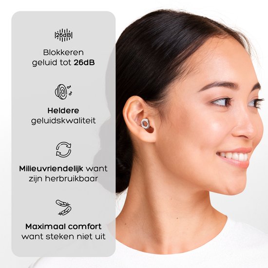 Eargasm Gehoorbescherming voor Concerten en festivals - PRIDE MUSIC