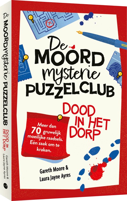 Foto: De moordmysterie puzzelclub 1 moord in het dorp