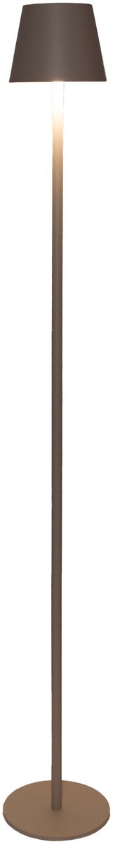 Anna Collection Portable lamp staand Ambiance - beige/zand - 120 cm - aanraaksensor - draadloos/oplaadbaar met USB - binnen/buiten