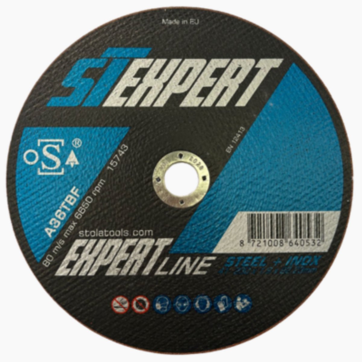 ST Expert doorslijpschijf 230 x 1.9 mm - Voor staal en RVS - 25 stuk(s)