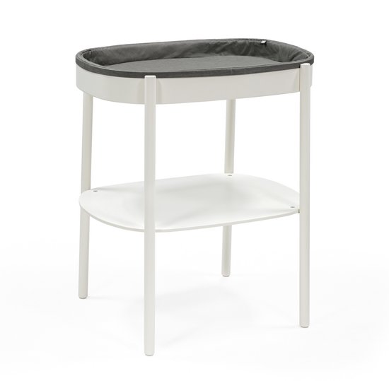 Stokke Sleepi verschoontafel, wit - maakt zijwaartse en oudergerichte posities mogelijk - inclusief kussen