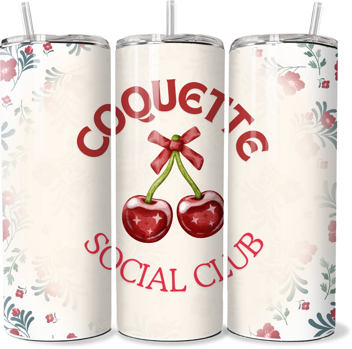 KadoDash - Tumbler - Drinkbeker - Isolatiebeker - Coquette