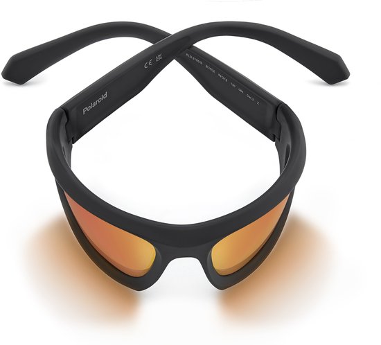 Polaroid® Lorenzo Musetti Orange Sports Master ATP Tennis Sportzonnebril Tenniszonnebril Sportbril van Polaroid — afbeelding 3