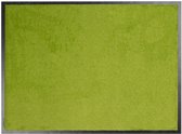 Paillasson FLOORDIREKT Performa - Haute capacité d'absorption - Pour l'intérieur et l'extérieur - Vert - 60 x 90 cm