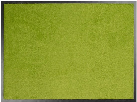Paillasson FLOORDIREKT Performa - Haute capacité d'absorption - Pour l'intérieur et l'extérieur - Vert - 60 x 90 cm