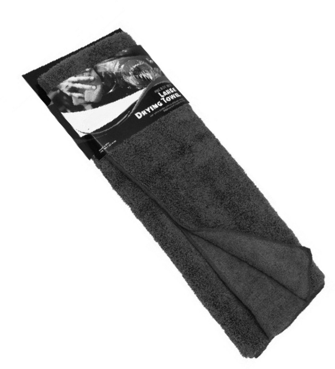 All Ride - Microfiber drying towel XXL - Schoonmaakdoek - Microvezel (Mf) - greydark