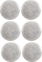 Assiette à dîner Hazel & Bos Juntos Grano - 27 cm - lot de 6 pièces - porcelaine
