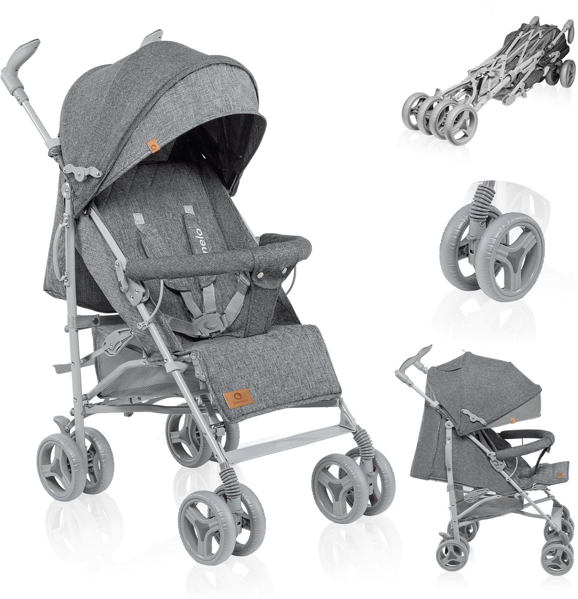 lionelo Buggy Irma Grey