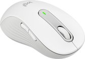 Logitech Signature M650 L - Draadloze Muis - Linkshandig - Off White