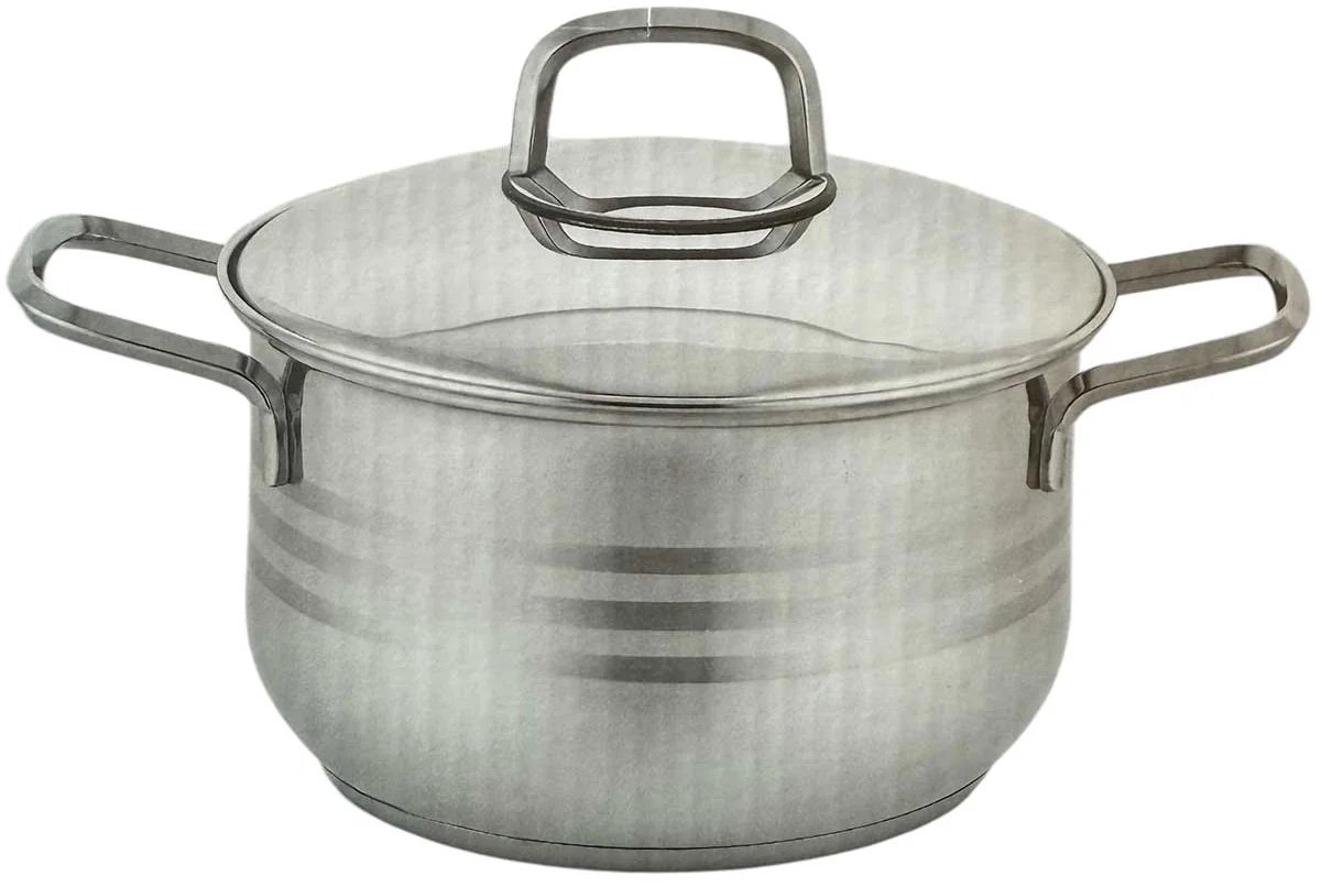 Kadirelli Kookpan met Deksel - 26cm - RVS - Inductie